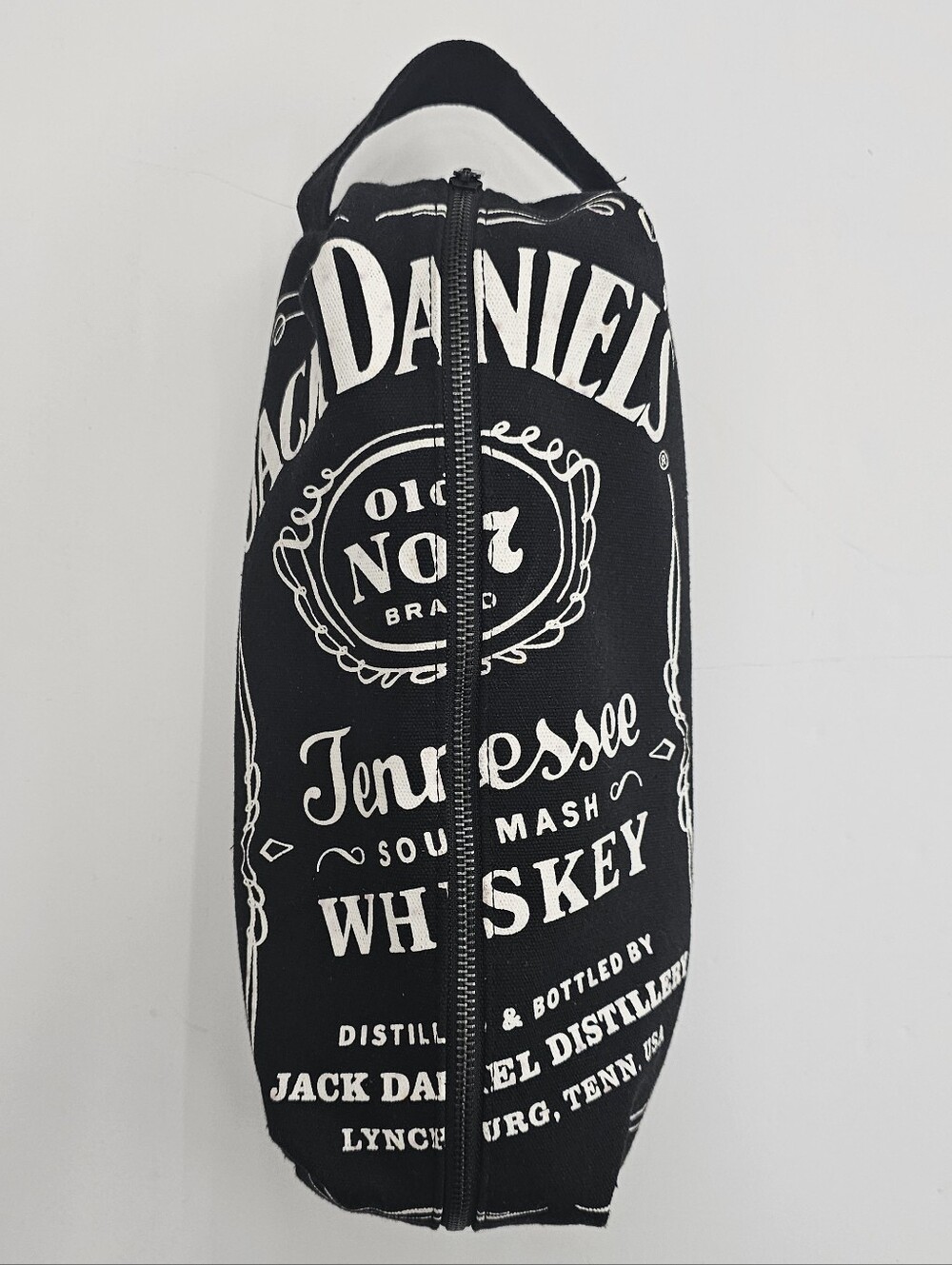 Jack Daniels Black Canvas Toiletry Bag